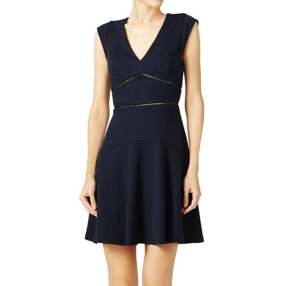Rebecca Taylor Dresses & Skirts - Rebecca Taylor Navy Sailor Dress Pointelle Detail